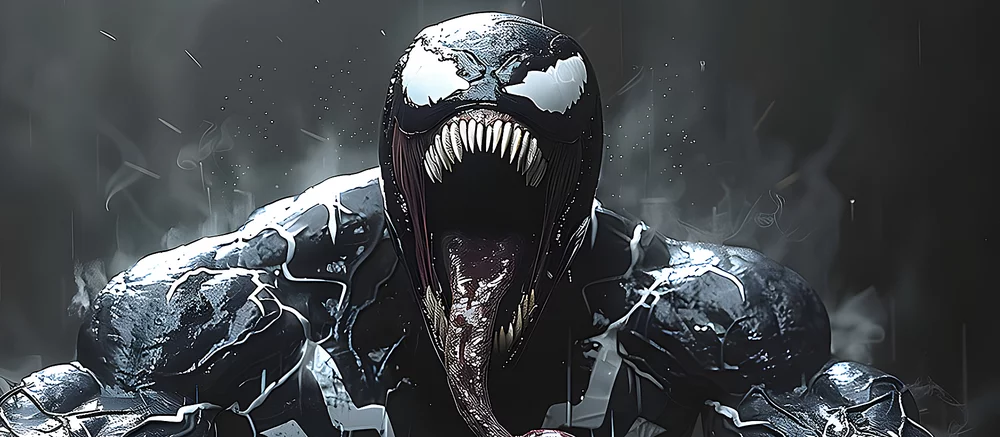 Художник «Хищника» показал свою версию Дэдпула. Персонаж стал выглядеть, как Веном