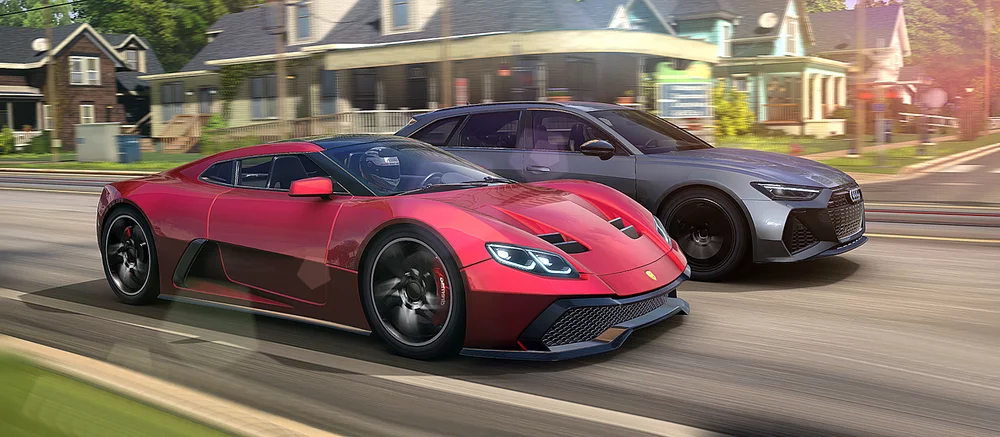 На Android можно бесплатно скачать новую гонку с роскошными машинами, красивой графикой и тюнингом