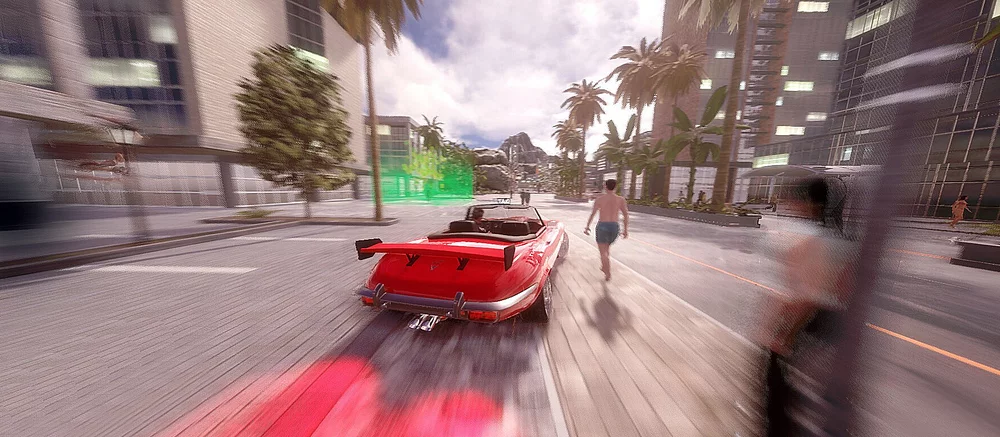 На ПК вышла новая гонка с открытым миром за 392 рубля, где можно кататься по большому городу