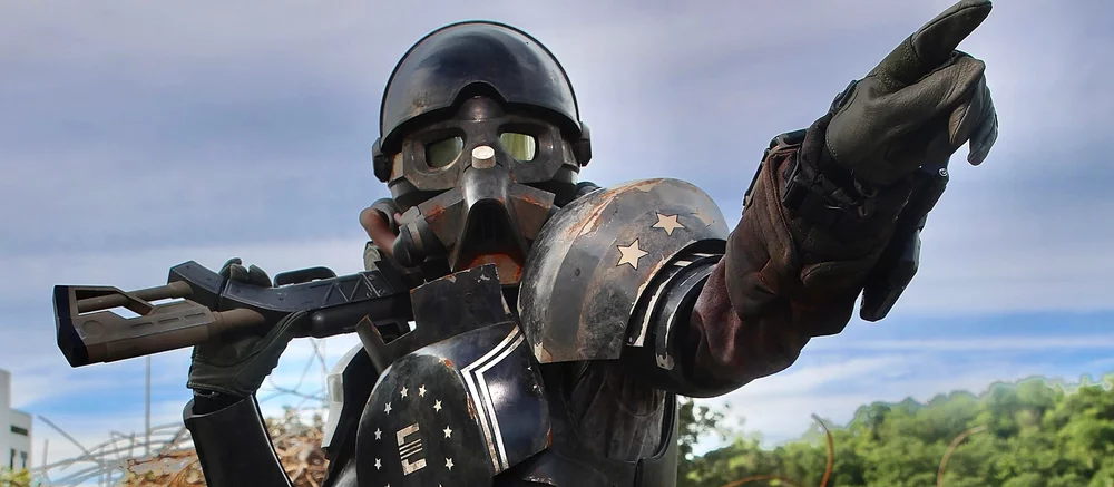 «Подумал, это скриншоты»: парень смастерил впечатляющую броню Анклава из Fallout 76