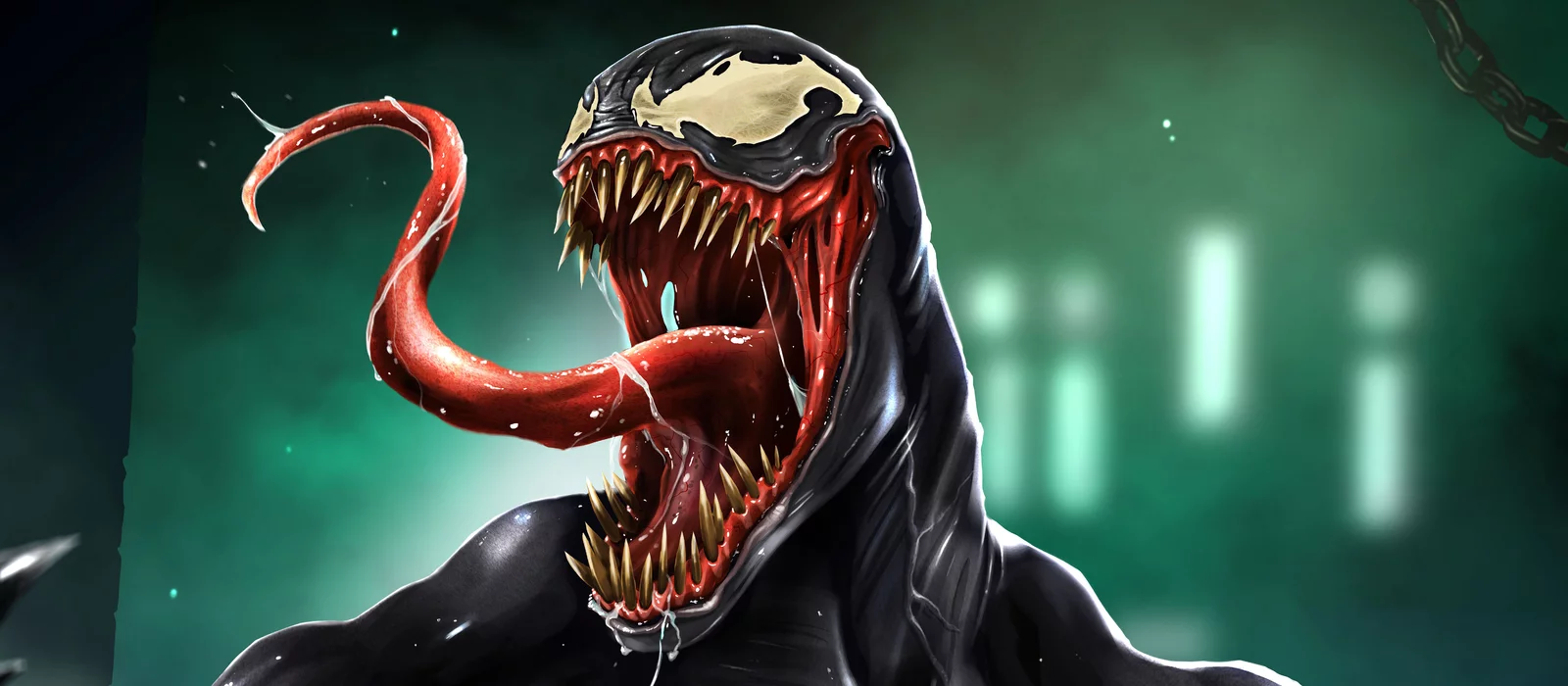 Venom, Royy Ledger on ArtStation at https://www.artstation.com/artwork/ydE18 Ven