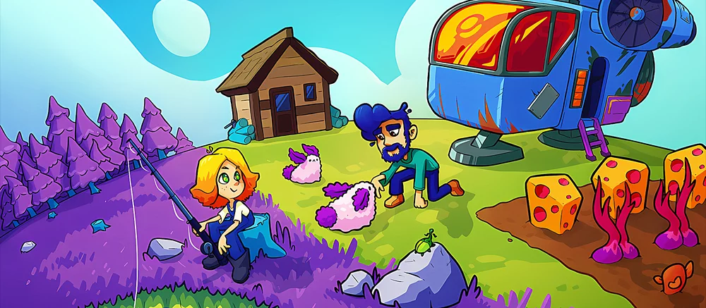В Steam вышла ламповая песочница с рейтингом 97%, которую называют «Stardew Valley в космосе». Игру отдают всего за 225 pуб