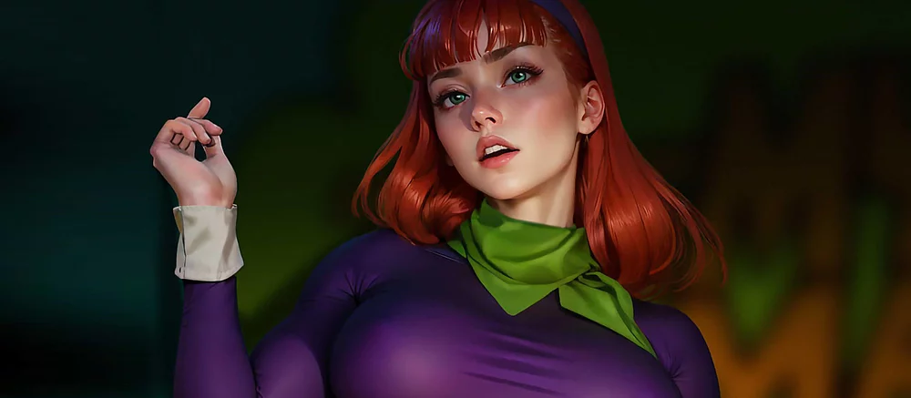 Энтузиаст показал альтернативные версии Велмы и Дафны из «Скуби-Ду»