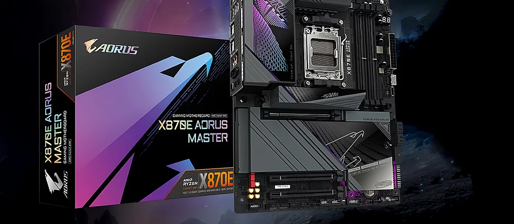 Gigabyte анонсировала материнскую плату X870E Aorus Master