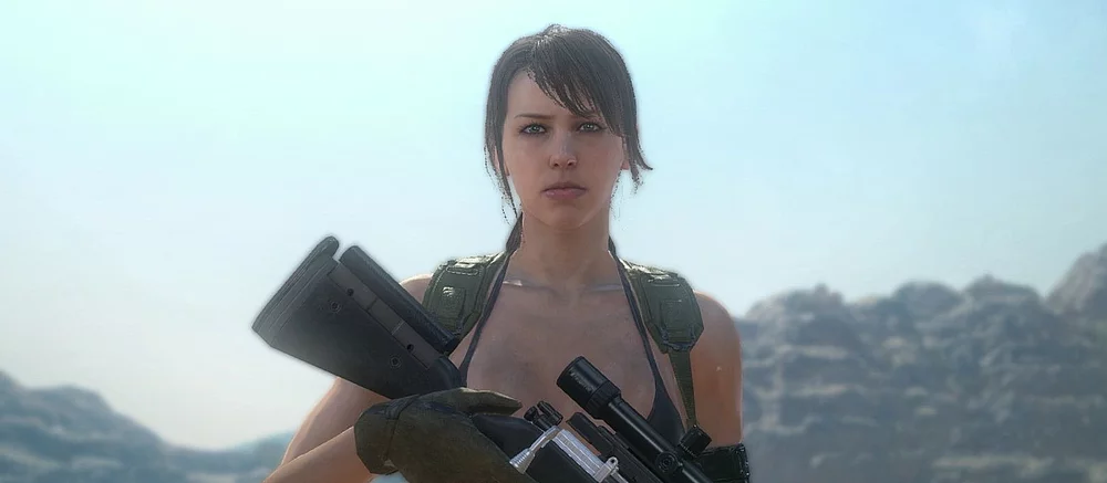 Художница воссоздала свою версию Молчуньи из Metal Gear Solid 5 в виде качественной 3D-модели