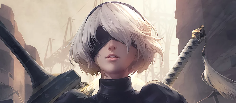 Косплеерши выложили фото с двумя разными версиями 2B из NieR Automata