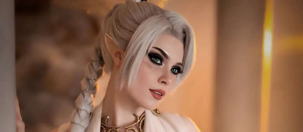 Модель из Петербурга показала очаровательный косплей Шэдоухарт из Baldur's Gate 3