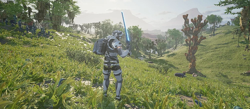 На ПК вышла научно-фантастическая выживалка с открытым миром, где нужно исследовать далёкую планету