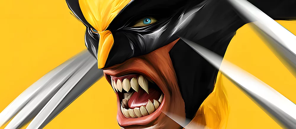 Представлена брутальная фигурка Росомахи, который оторвал голову Дэдпулу и нанизал ее на свои лезвия