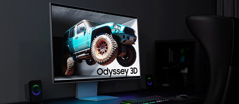 Samsung анонсировала уникальный 3D-монитор, которому не нужны очки