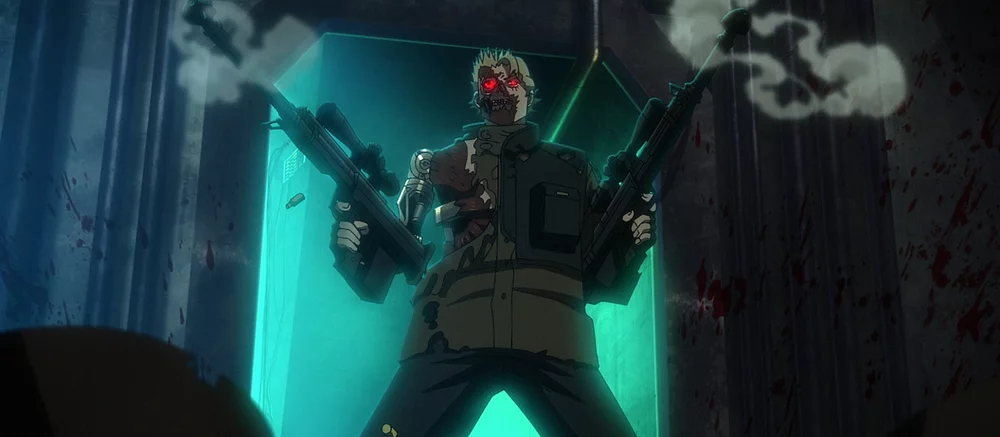 В сети появился свежий отрывок из японского аниме «Терминатор Зеро»