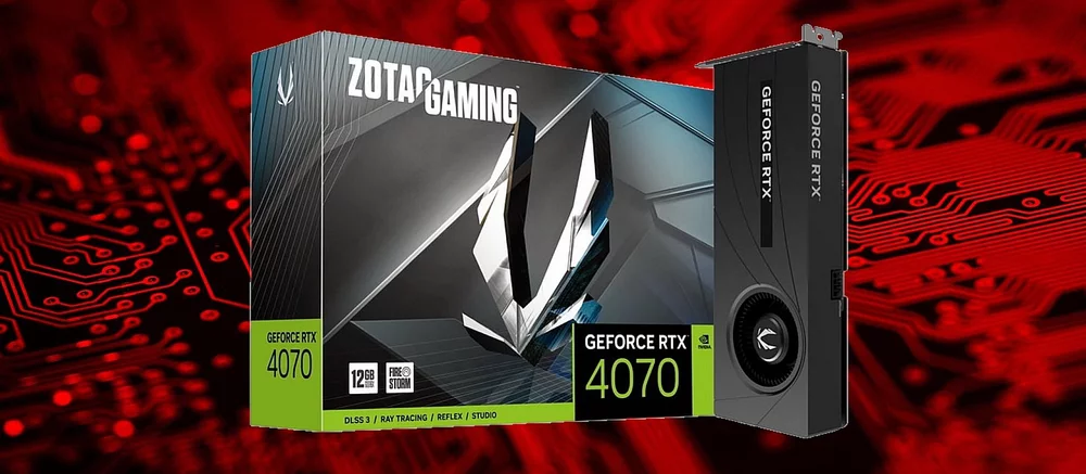 Zotac выпускает версию GeForce RTX 4070 Blower с турбовентилятором