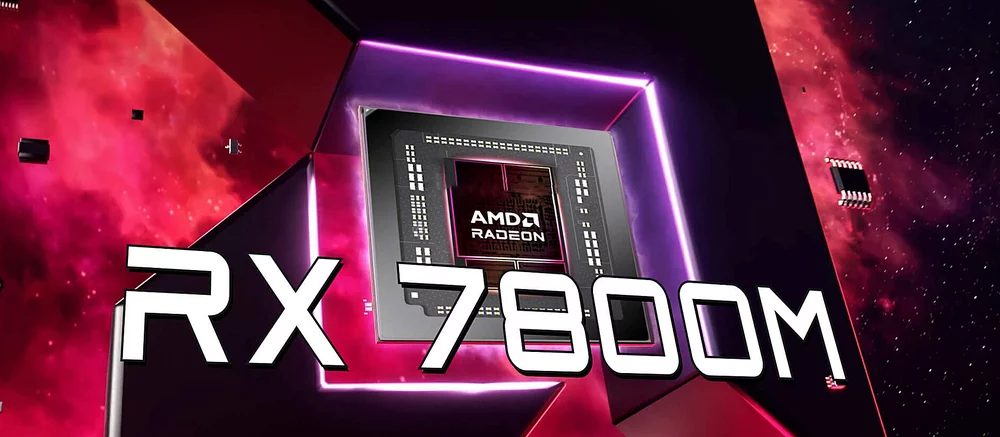 AMD анонсировала Radeon RX 7800M, лучше мобильной RTX 4070