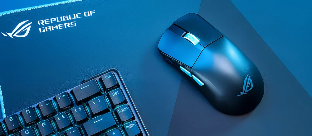 ASUS представляет новые устройства для геймеров: клавиатуру Falchion Ace HFX и мышь Harpe Ace Extreme