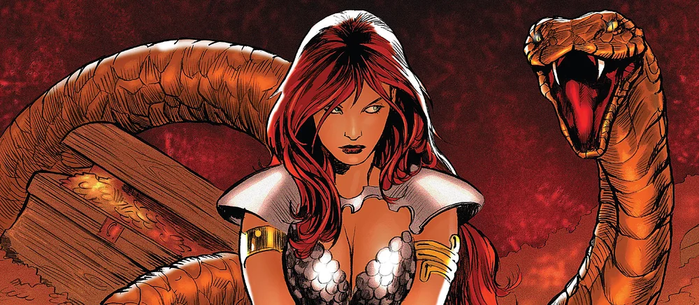 Броня-бикини снова в моде: в сети показали боевой образ Рыжей Сони на съемках сиквела