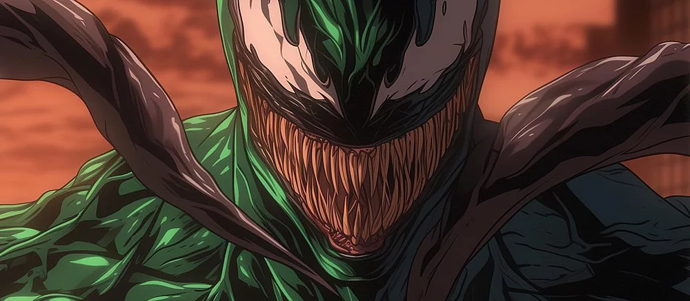 ИИ показал 10 разных симбиотов из вселенной Marvel в стиле аниме