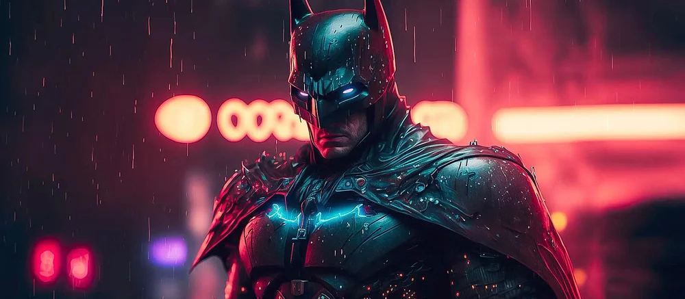 Художник придумал крутой дизайн костюма Бэтмена в стиле адского демона. Выглядит мрачно и необычно