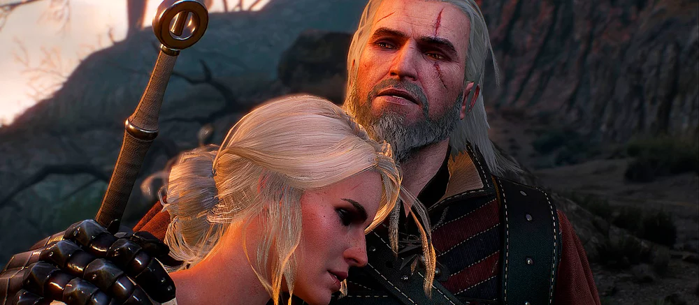 Художник сериала «Любовь. Смерть. Роботы» показал свои версии Геральта и Цири из The Witcher