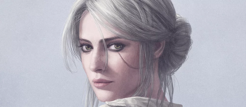 Косплеерша надела жёлтое кимоно и снялась в образе японской Цири из The Witcher 3