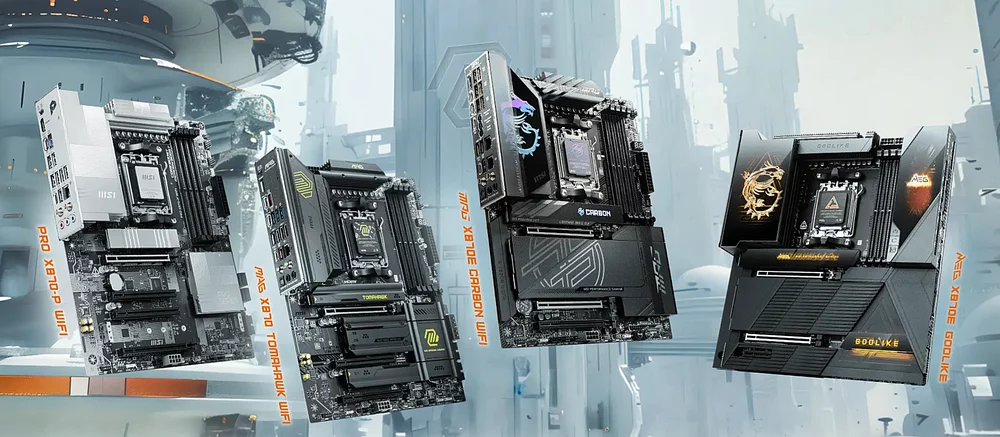 MSI представила новую линейку материнских плат на чипсетах AMD X870E и X870