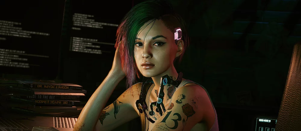 Необычный кроссовер Cyberpunk 2077 и Baldur's Gate 3 показал, как Шэдоухарт и Карлах смотрелись бы в образе Джуди и Панам