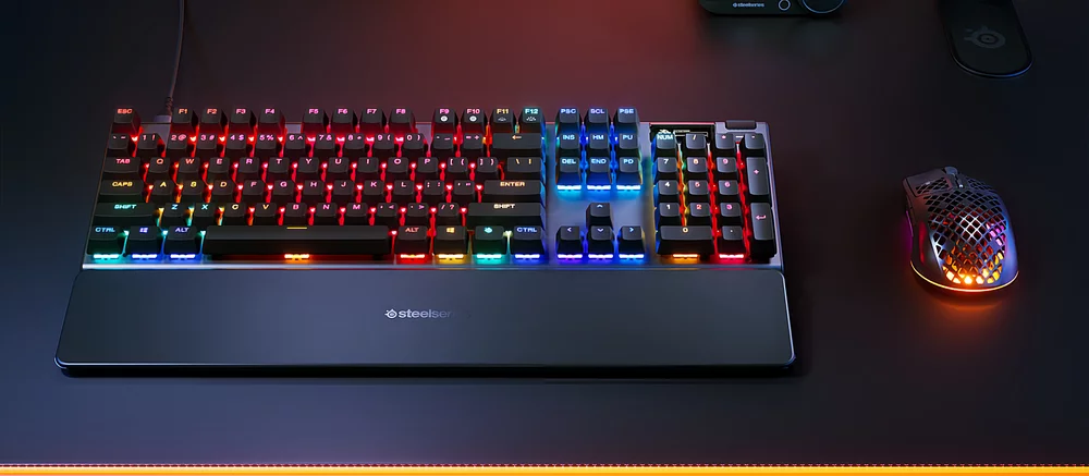 SteelSeries представляет серию клавиатур Apex Pro Gen 3 с инновационными переключателями OmniPoint 3.0