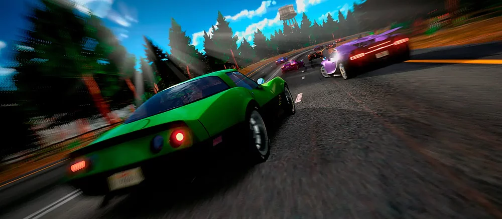 В Google Play можно бесплатно скачать новую версию мобильной гонки, которую загрузили более 50 тыс человек