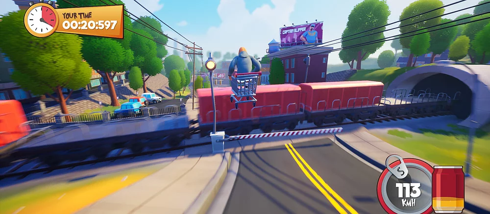 В российском Steam вышла игра про гонки на тележках с кооперативом и высокими оценками. Она стоит всего 367 рублей