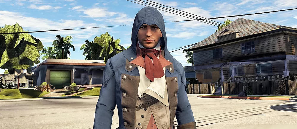 Ютубер воссоздал Лос-Сантос из GTA: San Andreas в Assassin's Creed Unity