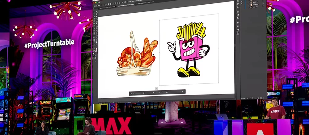 Adobe представила новый инструмент для вращения 2D-графики