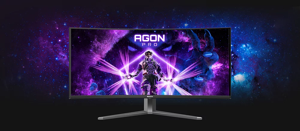 AOC выпустила в Европе игровой монитор Agon Pro AG346UCD, совмещающий квантовые точки и органические светодиоды