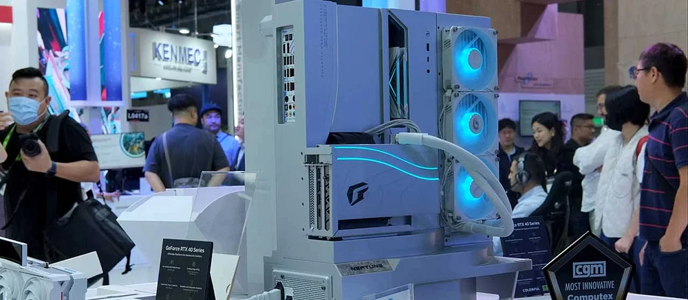 Colorful готовит к выпуску необычный ПК iNeptune с водяным охлаждением