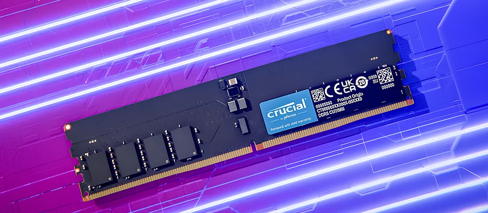 Crucial запускает мощные модули памяти DDR5 объемом 64Гб
