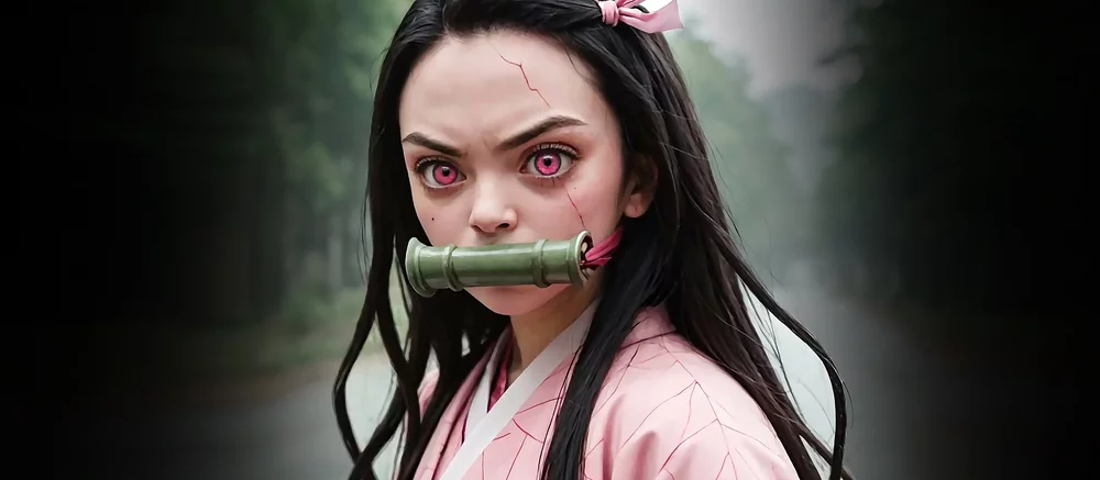 ИИ «оживил» персонажей аниме «Истребитель демонов»