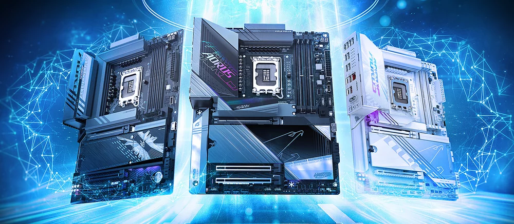 Gigabyte представила 17 материнских плат на чипсете Z890 для грядущих процессоров Intel