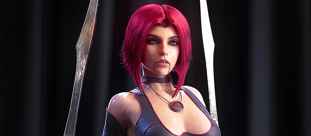 Художник показал прокачанную 3D-модель горячей красотки Рейн из Bloodrayne. Такая версия отлично подошла бы для ремейка