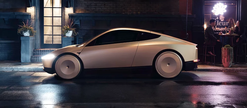 Илон Маск представил транспорт будущего: микроавтобус Robovan и автомобиль Robotaxi