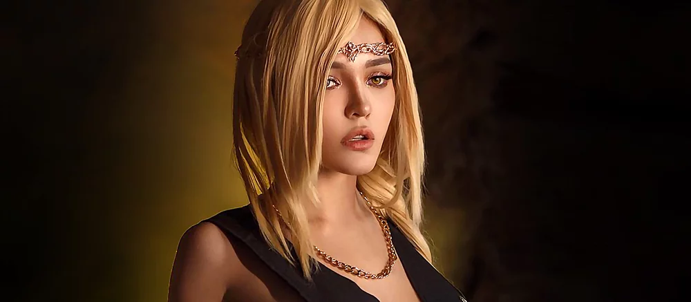 Косплеерша раздела Марику из Elden Ring