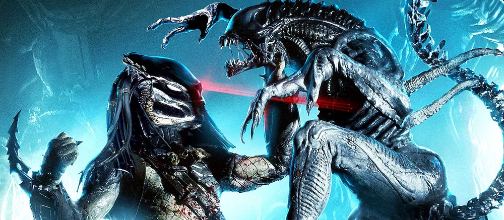 Представлена крутая фигурка Хищника-самурая с трофеем в виде головы Чужого и набором катан