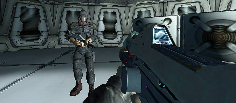 Спустя 18 лет в Steam вышел российский киберпанк-шутер про солдата с пси-способностями. Он стоит 285 рублей