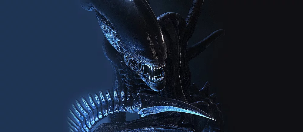 Художник показал жуткую версию Чужого с выдвижной пастью, похожего на кровососа из S.T.A.L.K.E.R.