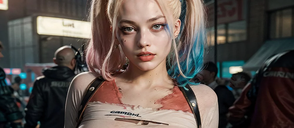 Россиянка показала «взрослый» косплей Харли Квинн