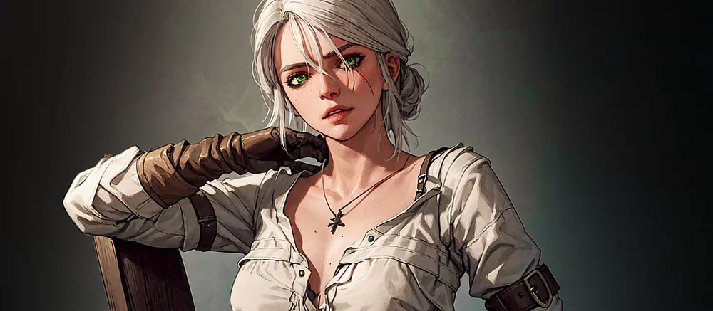 Девушка из Санкт-Петербурга показала косплей японской версии Цири из «Ведьмака»