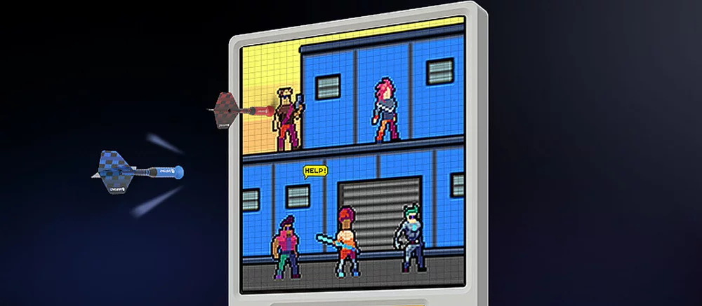 Представлена электронная доска Pixeldarts — пиксельные игры и прочие возможности