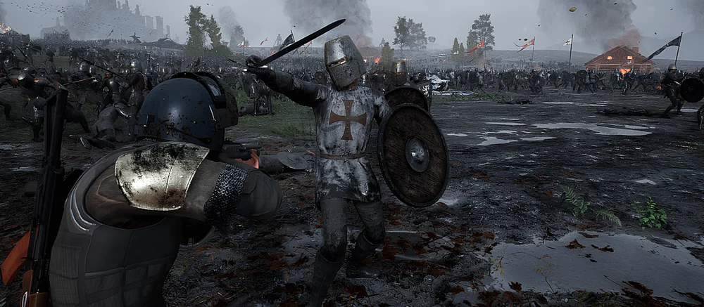 АК-47 против рыцарей: новый трейлер экшена Kingmakers про солдата в средневековой Англии