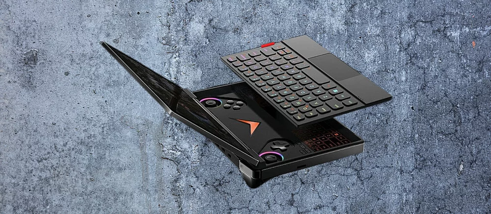 Анонсирован игровой мини-ноутбук OneXplayer G1 с двумя клавиатурами