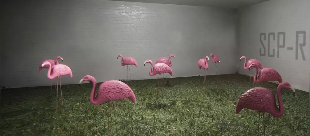 Где найти всех фламинго (SCP-R-1507) в Go Home Annie