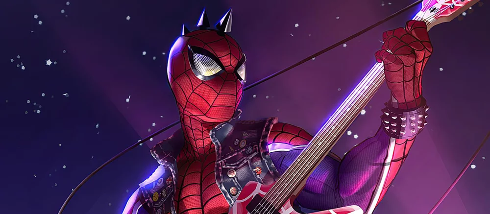 Художник Warner Bros. Games показал крутую модель Паука-панка из Spider-Man: Into the Spider-Verse