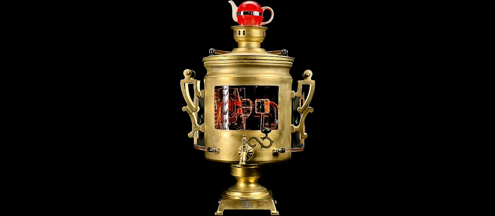 Компания MAN-MADE представила компьютер в корпусе самовара