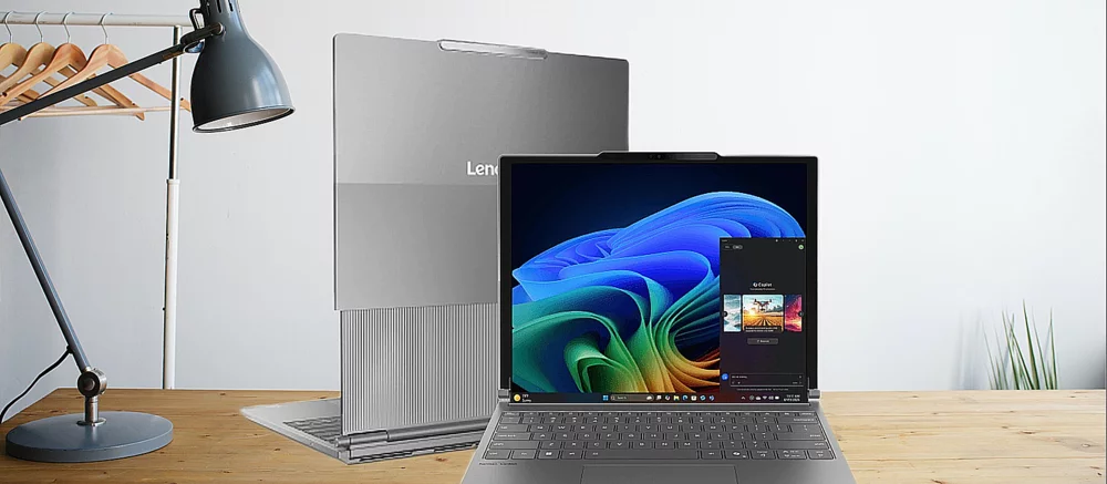 Lenovo покажет ноутбук с раздвижным экраном на CES 2025